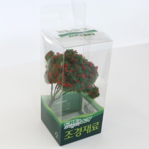 꽃나무(활엽수/빨강꽃) H=120mm