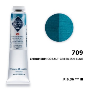 유화 마스터클라스 46ml S4 Chromium Cobalt Greenish Blue