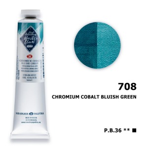 유화 마스터클라스 46ml S4 Chromium Cobalt Bluish Green