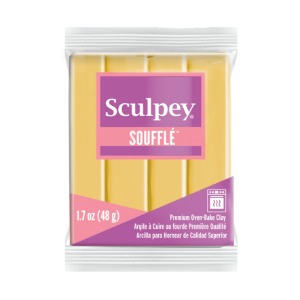 Sculpey Souffle Yellow Ochre 1.7oz(48g)