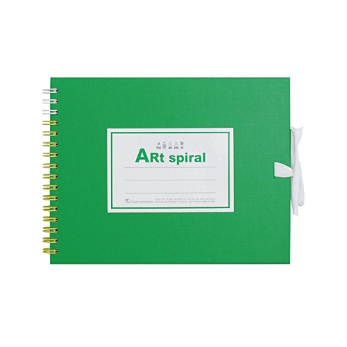 Art spiral 스케치북 F0 Green 142x185mm 24매