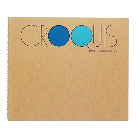 Croquis Book Small(Blue) 52.3g 212x242mm 100매