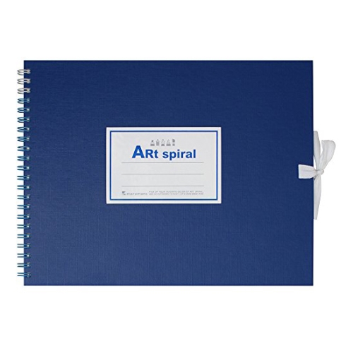 Art spiral 스케치북 F2 Blue 192x245mm 24매