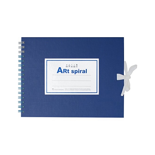Art spiral 스케치북 F0 Blue 142x185mm 24매
