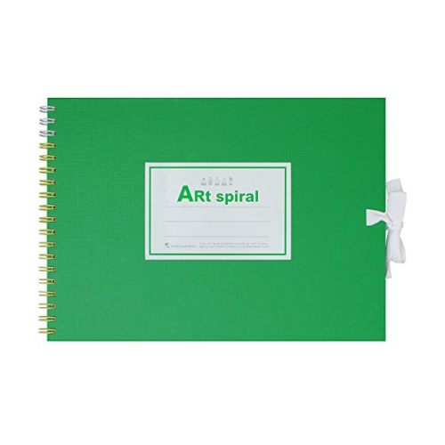Art spiral 스케치북 F1 Green 162x225mm 24매