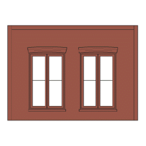 Double Rectangular Window
